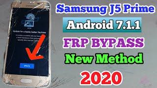 Youtube Update FiX With Samsung J5 Prime G570F FRP Bypass Without Pc Android 7.1.1/2020