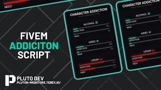 Drug Addiction System FiveM Script [QB/ESX]