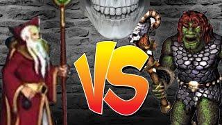 Heroes of Might and Magic III. Arch mage VS Ogre mage