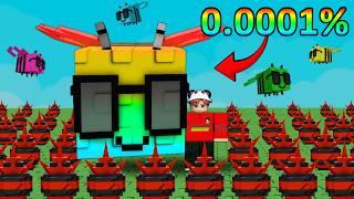 Hatching 300 Eggs for the RAREST Disco Bee in Grow a Garden