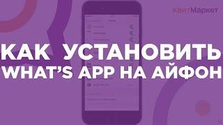 Как скачать и установить WhatsApp на Айфоне  Установка вотсап на iPhone