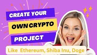 Create Your Own Professional Crypto Token 2023 #1 || TechCryptCode