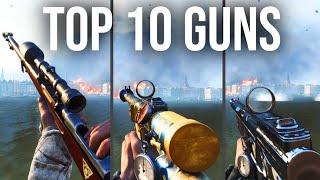 Top 10 Weapons in Battlefield 5! (UPDATED IN 2024)