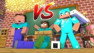 Monster School : NOOB vs PRO Challenge - Minecraft Animation