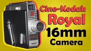 Cine-Kodak Royal 16mm Magazine Camera - Overview and test