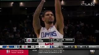 Michael Devoe vs RA 14 PTS NBA DEBUT        9.30.22