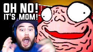 THIS IS THE GAME THAT FINALLY BROKE ME... | Oh No! It's Mom! (MicroHorrorArcade)