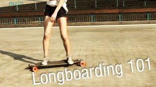 Longboard lernen für Anfänger: Bremsen, Lenken, Pushen