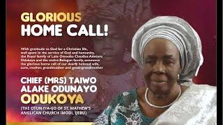 Service of Songs of  Late Chief (Mrs) Taiwo Alake Odunayo Odukoya Aged 88Yrs.