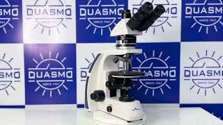 QUASMO Trinocular Polarizing Microscope PR-4 IM: Researching Rocks, Sand, and ORS in Agriculture