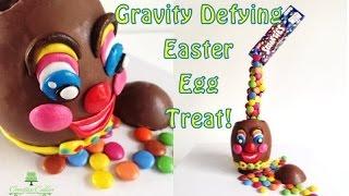 Gravity Defying Easter Egg Treat from Creative Cakes by Sharon