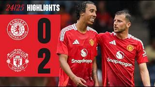 Amad & Hugill FIRE Home!  | Rangers 0-2 Man Utd | Highlights