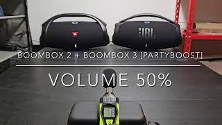 JBL Boombox 2 vs Boombox 3 in AC mode [+partyboost]