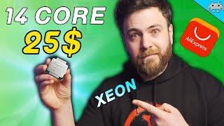 برووو انسى معالجات ال i9 واشتري XEON من علي اكسبريس (14 نواة ب 25$ فقط)