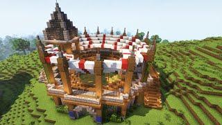 Minecraft | How to make a Medieval PVP Arena | Tutorial