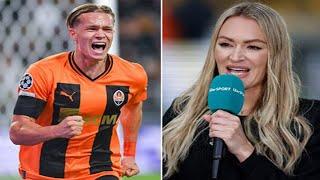 Laura Woods fires savage shots at Chelsea fan trolling Arsenal over Mykhaylo Mudryk