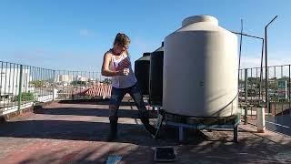 Rooftop Laptop Cowboy Boots Crush