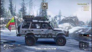 1999 Land Rover Discovery 2 in Snow runner PS4 2024 Road To Myanmar north Shan state Namkham