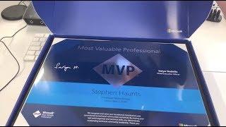 Microsoft MVP Award Unboxing