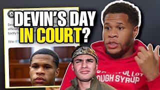 Devin Haney DENIES Court Appearance after filing Ryan Garcia LAWSUIT