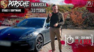 Porsche Panamera 3.0 Turbo Tuning | Stage 1 Software | 330 PS → 433 PS | FastTuning