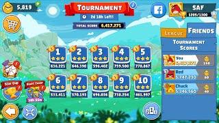 Angry Birds Friends. Tournament (08.07.2024). All levels 3 stars. Passage from Sergey Fetisov