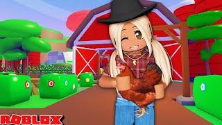 ‍ BUILDING MY OWN FARM ON ROBLOX  | Farm Tycoon 