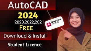 How to download AutoCad for free | AUTOCAD 2024 Download and install for free | Autocad download