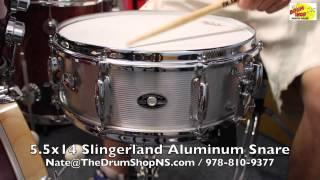 '70's Era Slingerland Aluminum Snare 5.5x14 - The Drum Shop North Shore