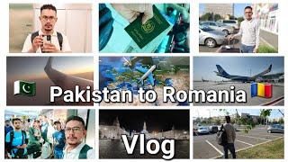 Pakistan  To Romania  Vlog ||  ️  || #pakistan #romania #workvisa #travel #flydubai