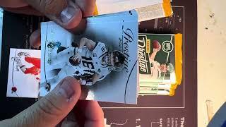 Panini Prestige 2023 Mega Box opening football Cards