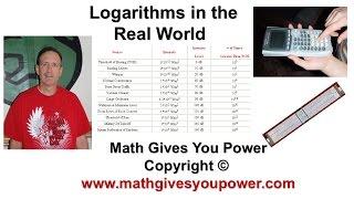 Logarithms in the Real World