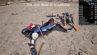 Half Sword Playtest 100% speed run 2:34:57