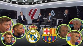 Real Madrid vs Barcelona 0-4 Post Match El Clásico | All Reactions Lewandowski, Casadó, Ancelotti