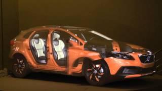 VOLVO V40 (Presentation) - light show