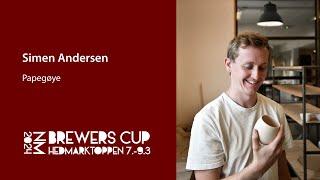 Simen Andersen - Finale Brewers Cup NM 2024