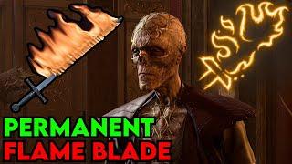 PERMANENT Flame Blade Glitch  - Baldur's Gate 3