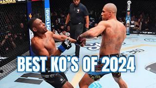 Most BRUTAL UFC Knockouts 2024 (Champ Reacts)