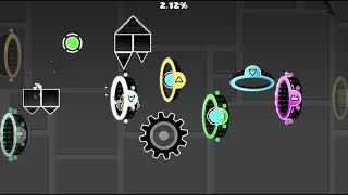 "Insane" Layout by Me (Geometry Dash)