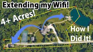  Best Way To Extend WiFi To The Backyard, Pool, Barn - TP-Link Omada SDN Mesh On A Large Property