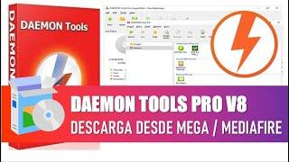 Descargar e Instalar DAEMON TOOLS PRO 8 Para Windows 10/8/7 [Full Español 2020]