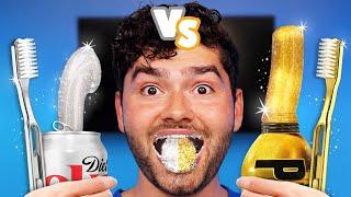 Gold vs Silver ASMR Brush Battle !?