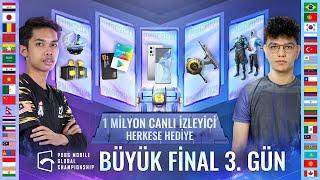 [TR] PMGC 2021 Büyük Final | 3. Gün | PUBG MOBILE Global Championship