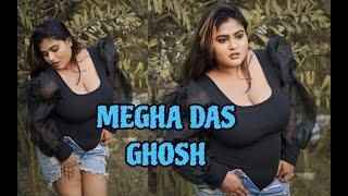 MEGHA DAS GHOSH IN BLACK WESTERN OUTFIT VIDEO | BONG FASHION VLOG | 2024