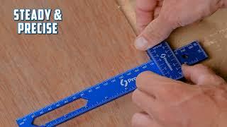 Eleon - Procision Woodworking Ruler, Set of 3 (12, 8, 6 Inch) - Built for Precision 