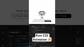 Undertale Flowey CAPTCHA CSS Animation