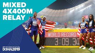 Mixed 4x400m Relay Final | World Athletics Championships Doha 2019