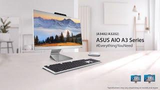 ASUS AiO A3 Series (A3402/A3202) PC | #EverythingYouNeed