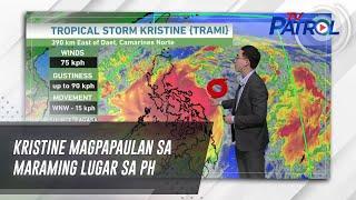 Kristine magpapaulan sa maraming lugar sa PH | TV Patrol