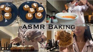 ASMR Baking Muffins  (Clicky Voice Over)